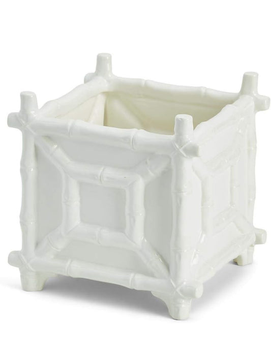 Faux Bamboo Cachepot