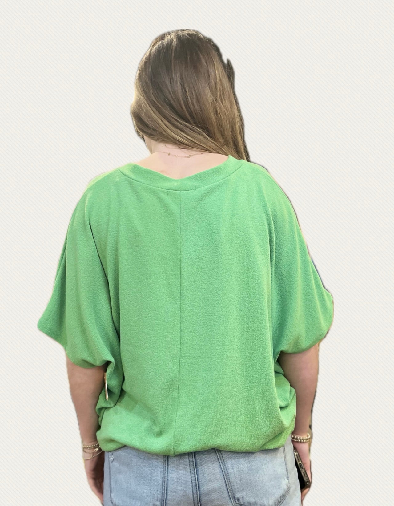 Cocoon Sweater-Green