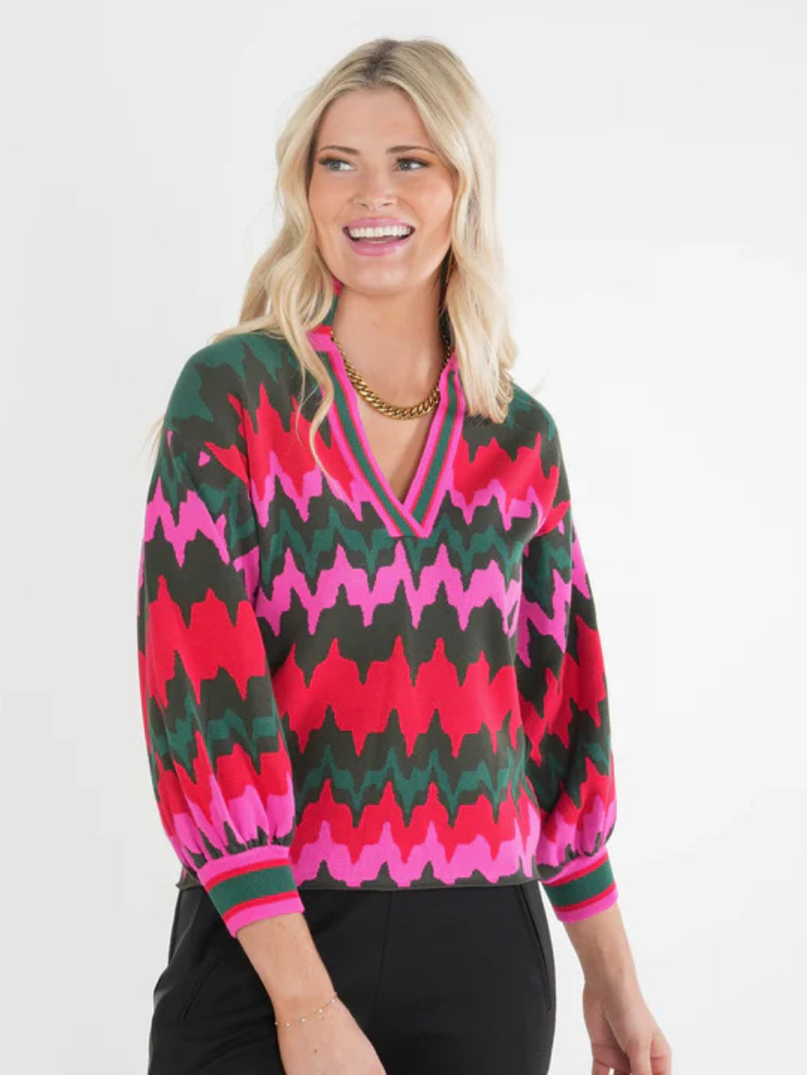 Lolli Sweater-Ruby Ripple