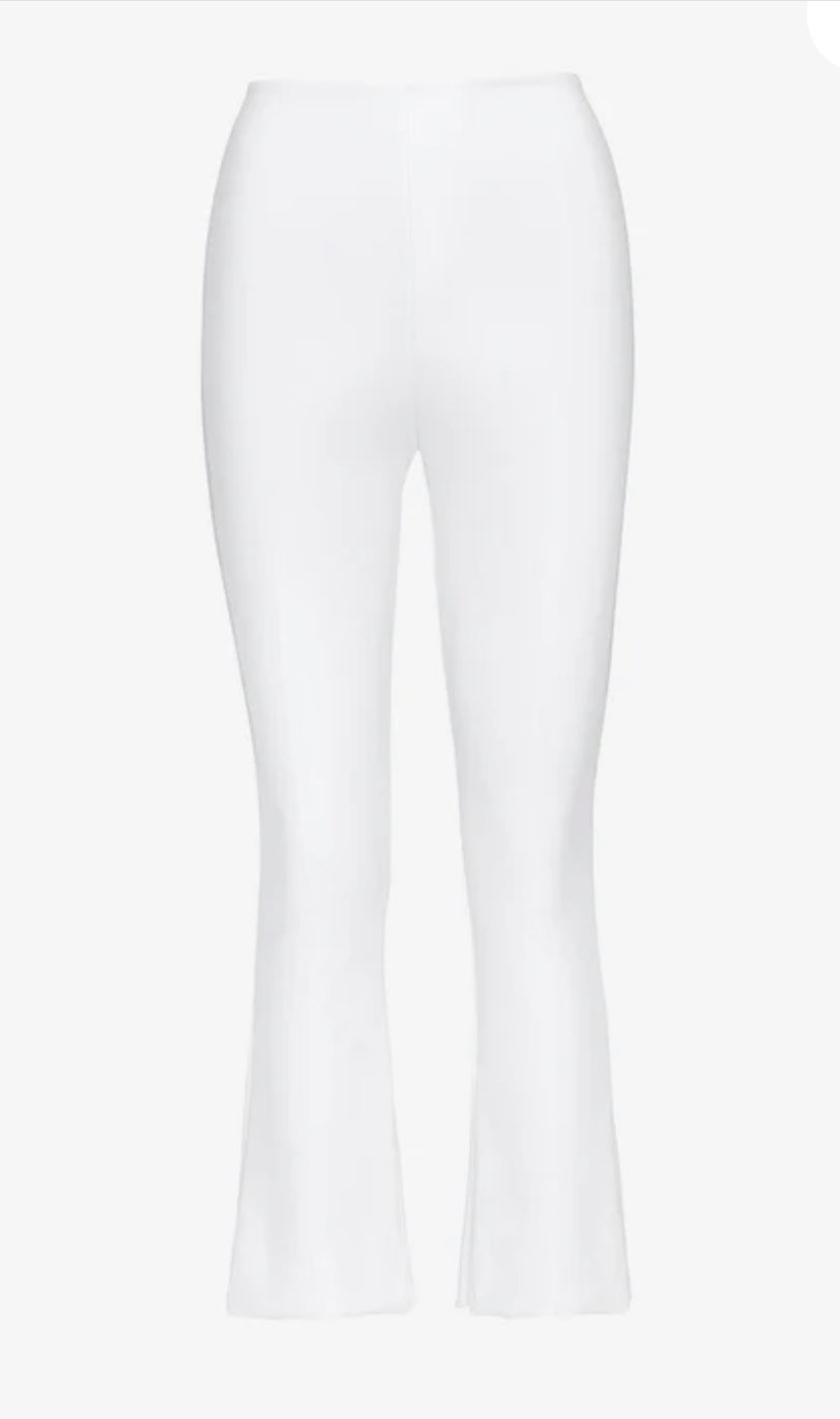 Commando Faux Leather Cropped Flare