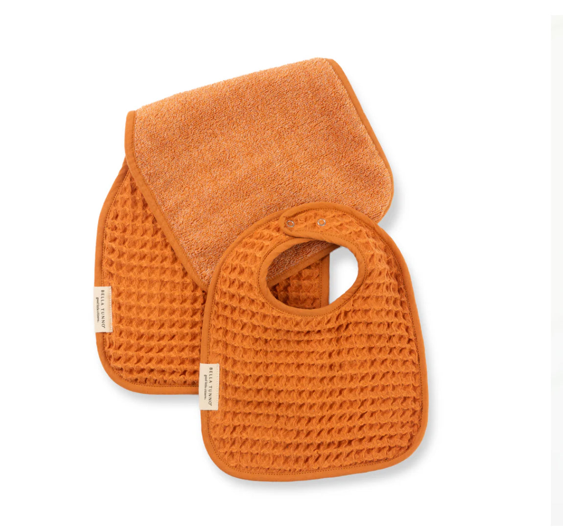 Bella Tunno Bib & Burp Cloth Set