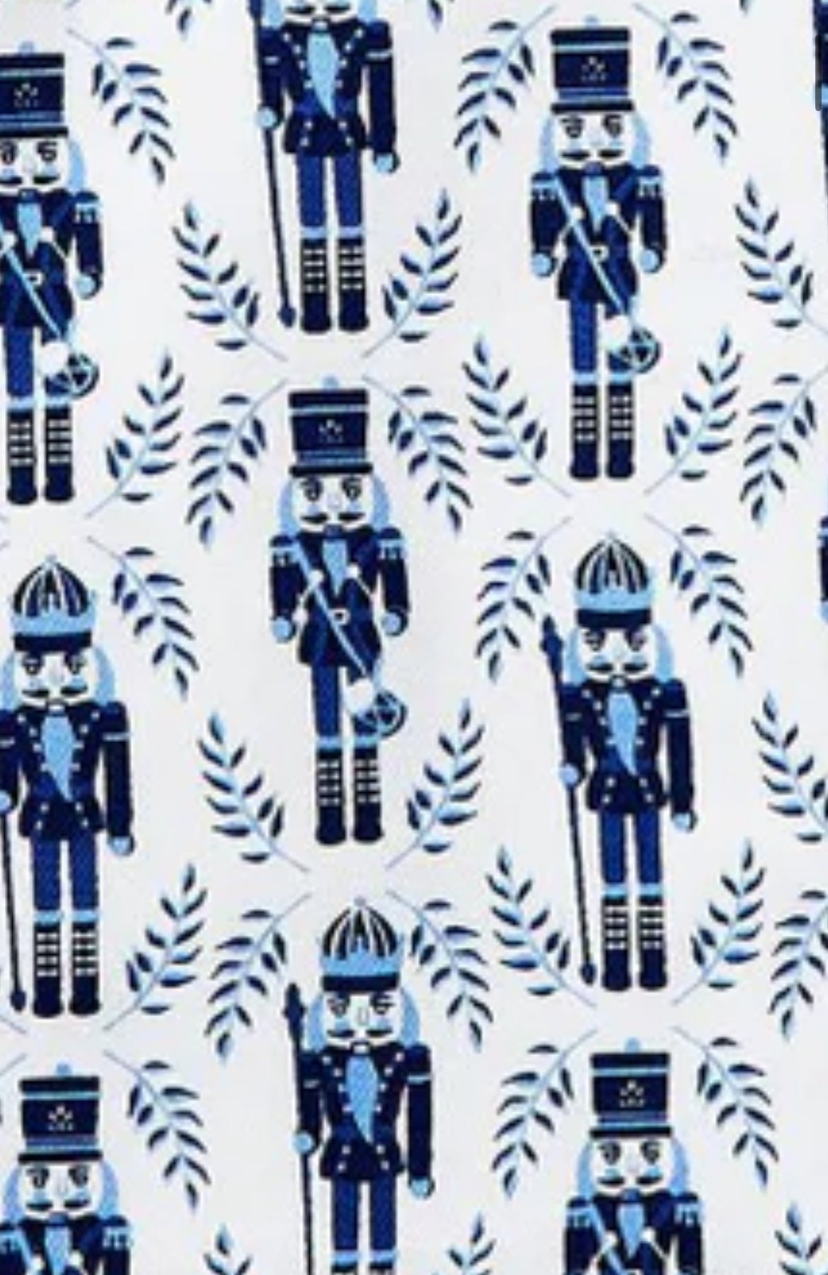 Blue Nutcracker Cloth Napkins Set of 4