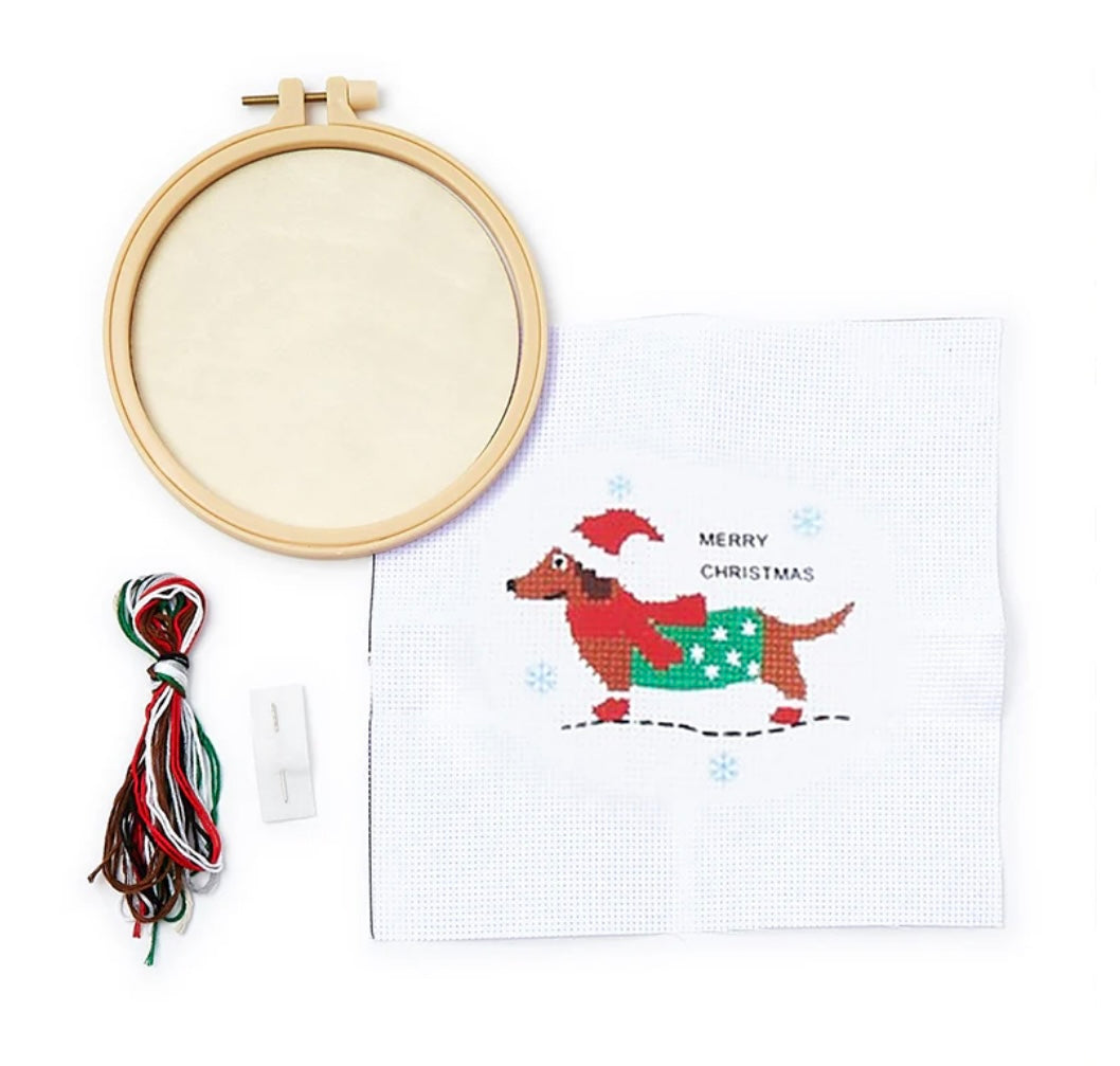 Cupcakes & Cartwheels Cross Stitch Kit