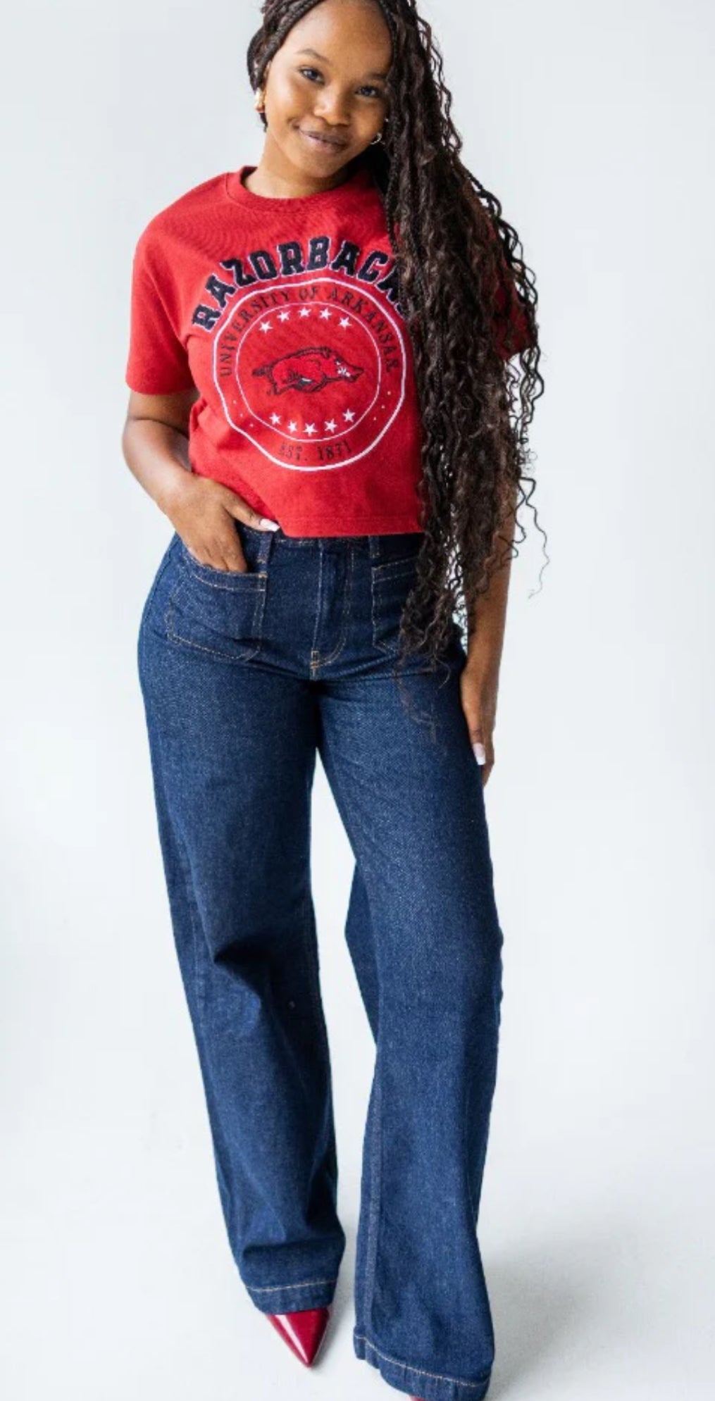 Arkansas Sayler Star Tee