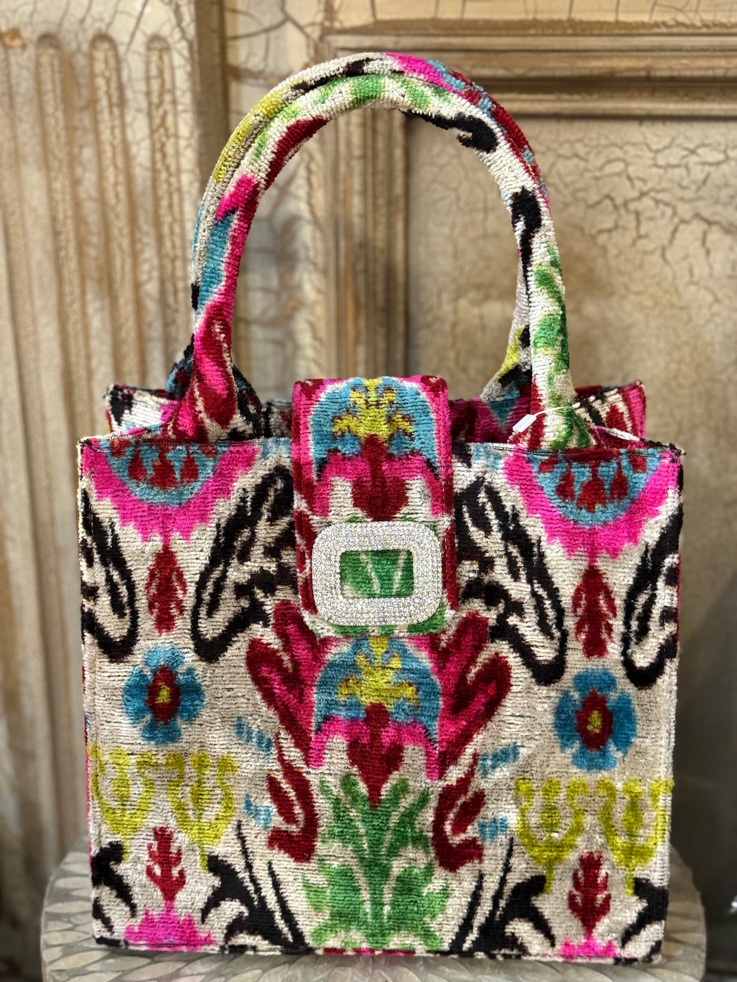 Juniper Bag in Wildflowers