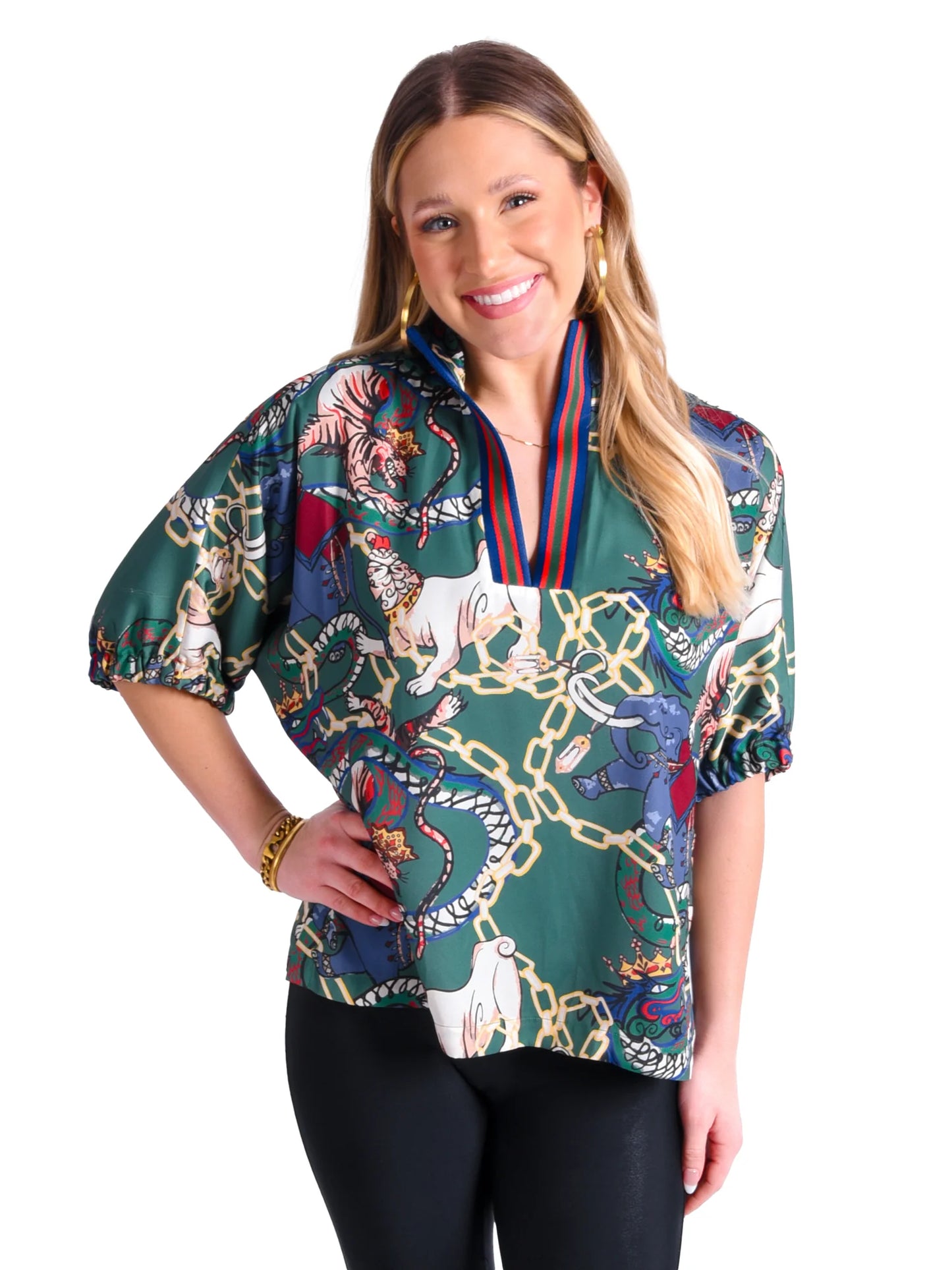 Poppy Top - Royal Animal
