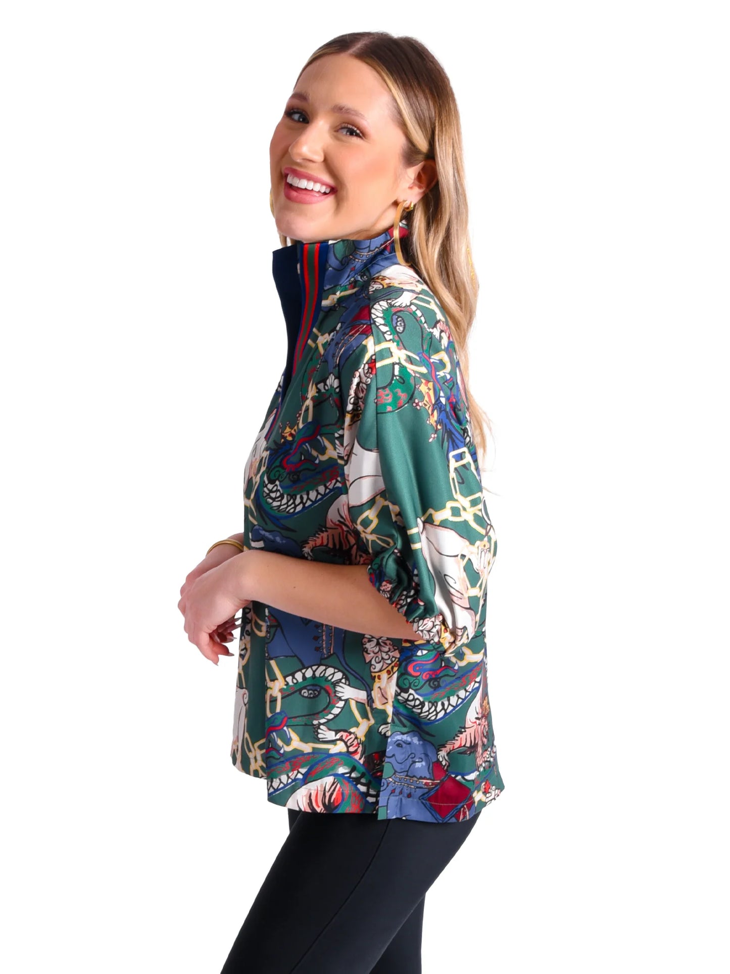 Poppy Top - Royal Animal