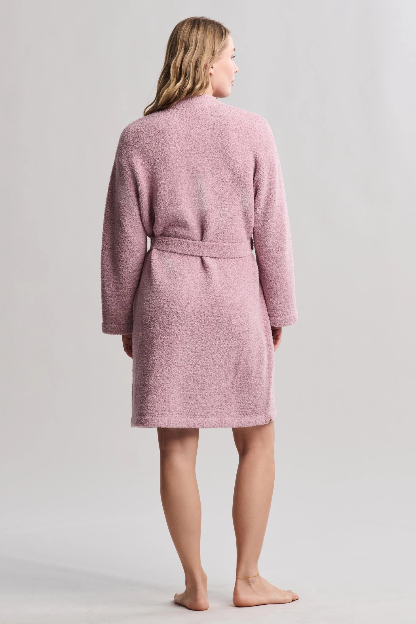 CozyChic Solid Robe-Teaberry