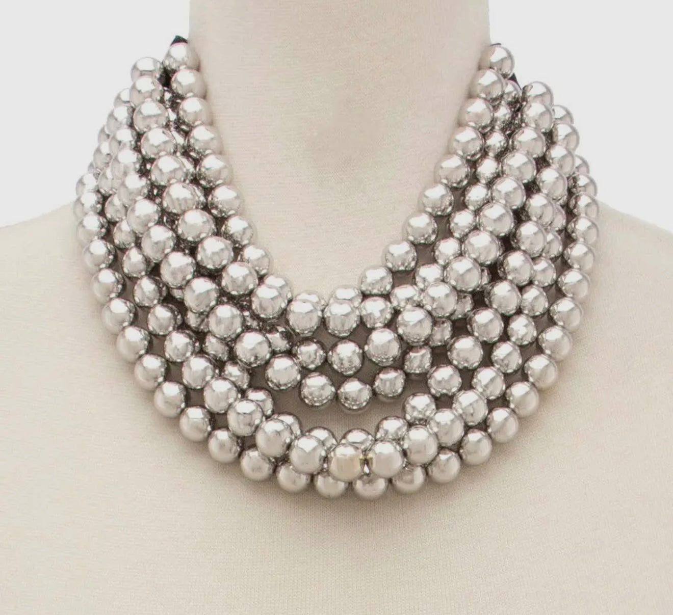 Beaded Chunky Necklace