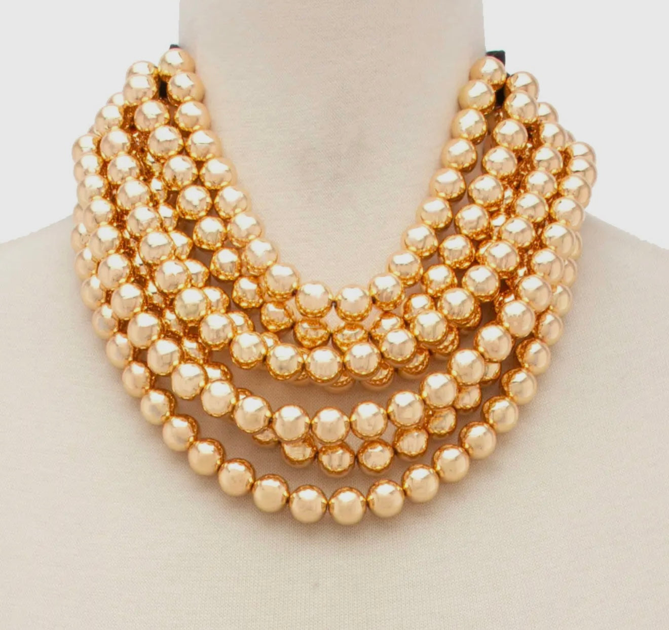 Beaded Chunky Necklace