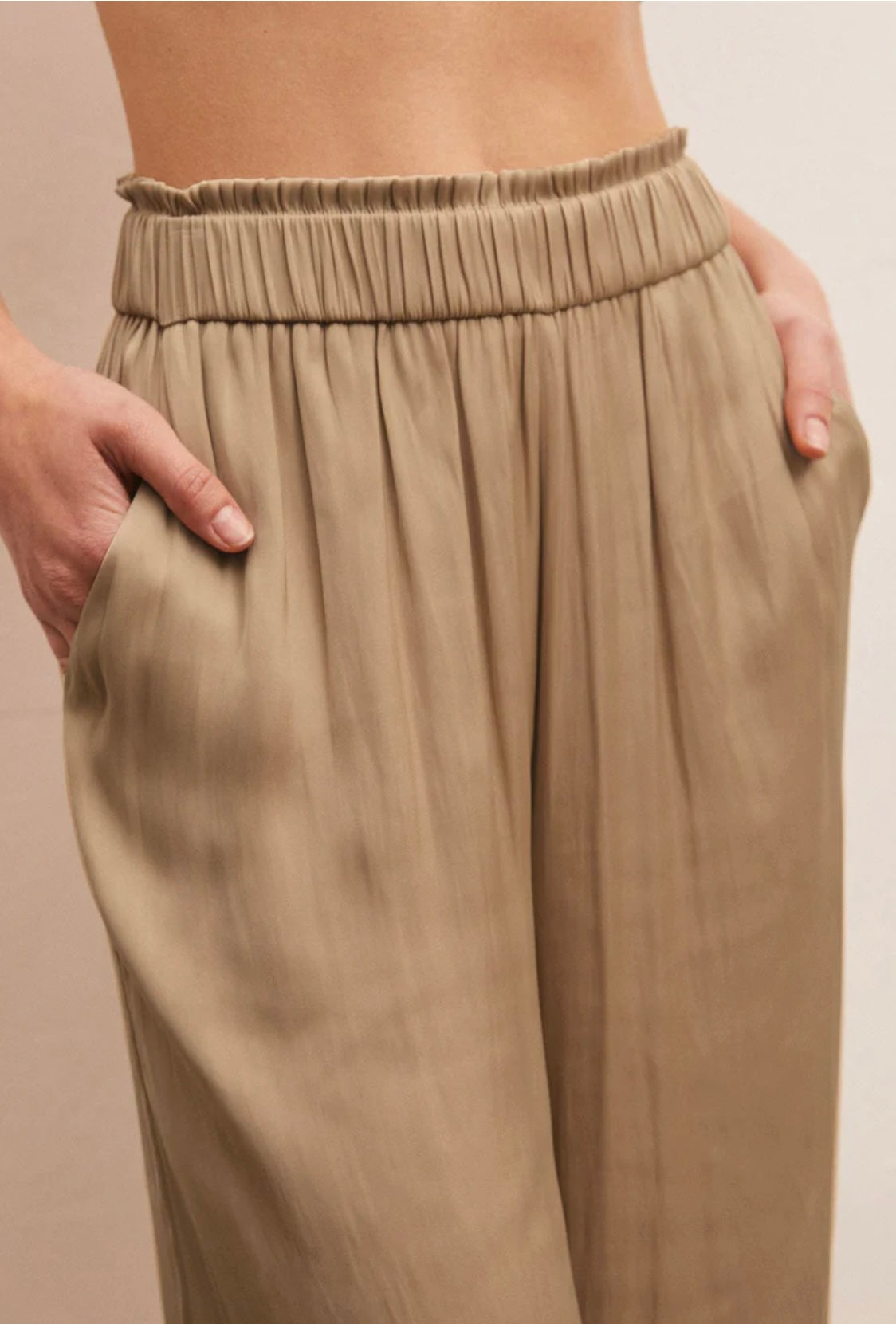 Estate Luxe Sheen Pant - Rattan