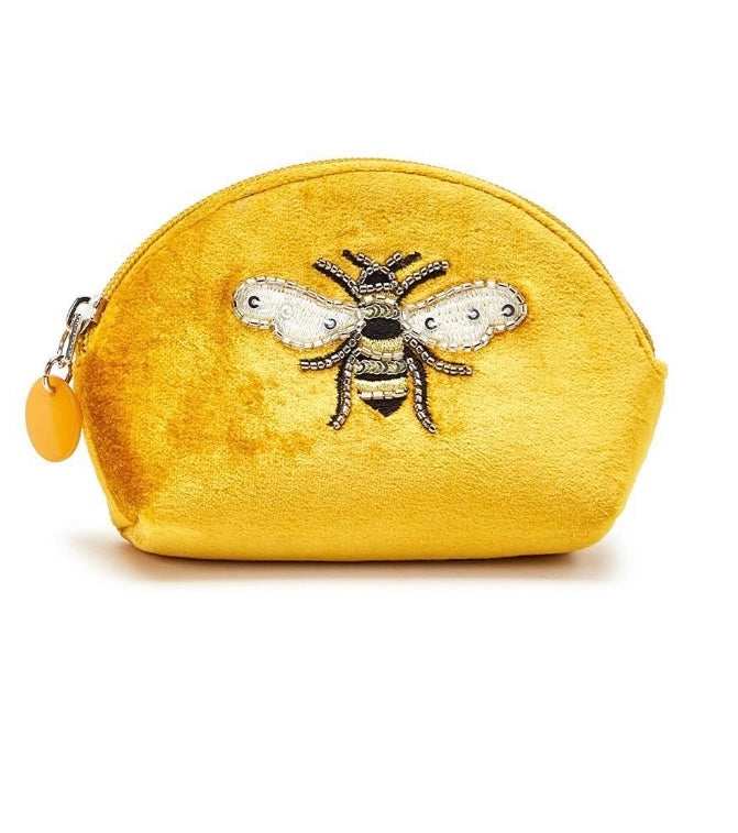 Bee Velvet Pouch