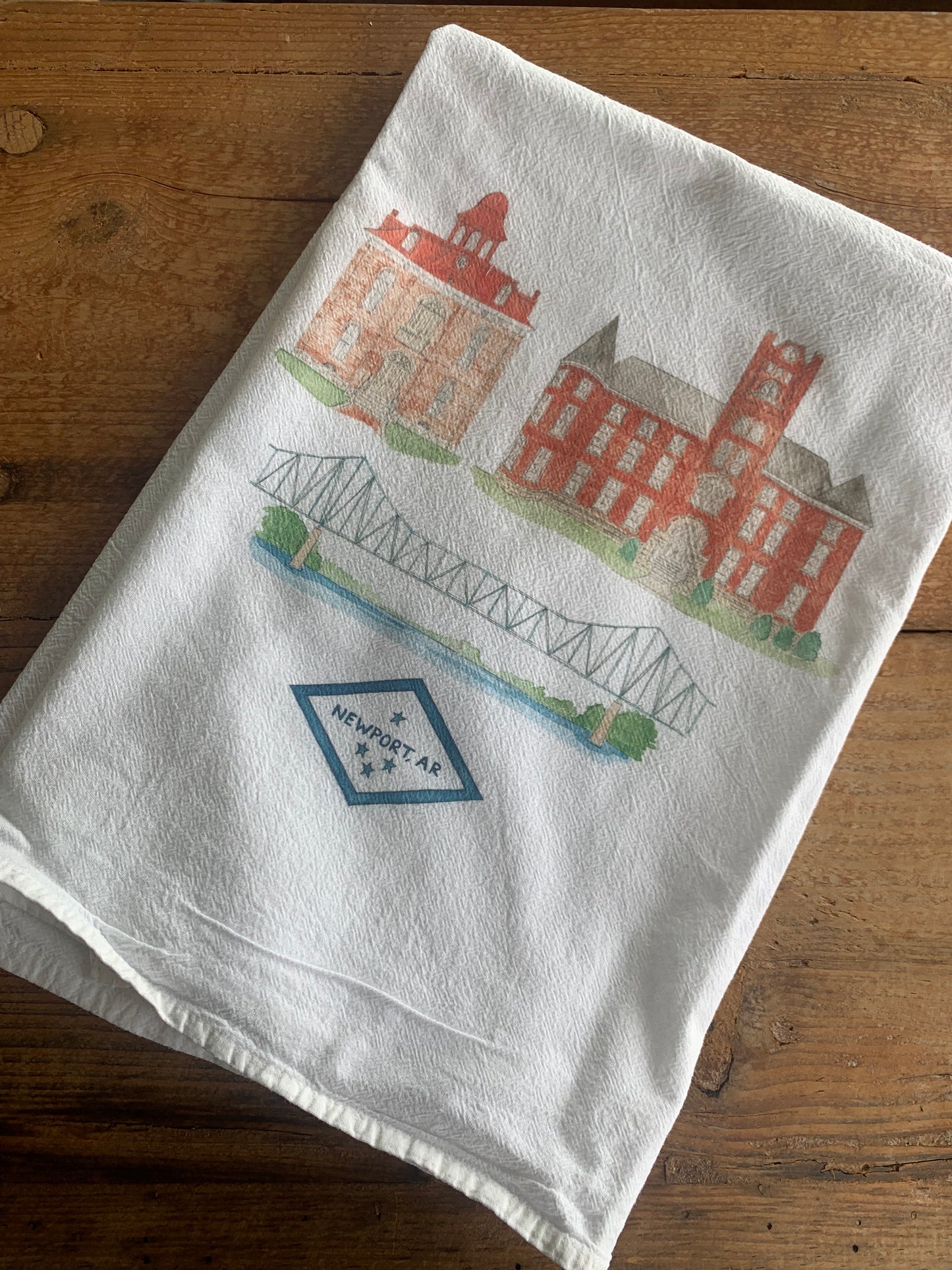 Newport Custom Dish Towel