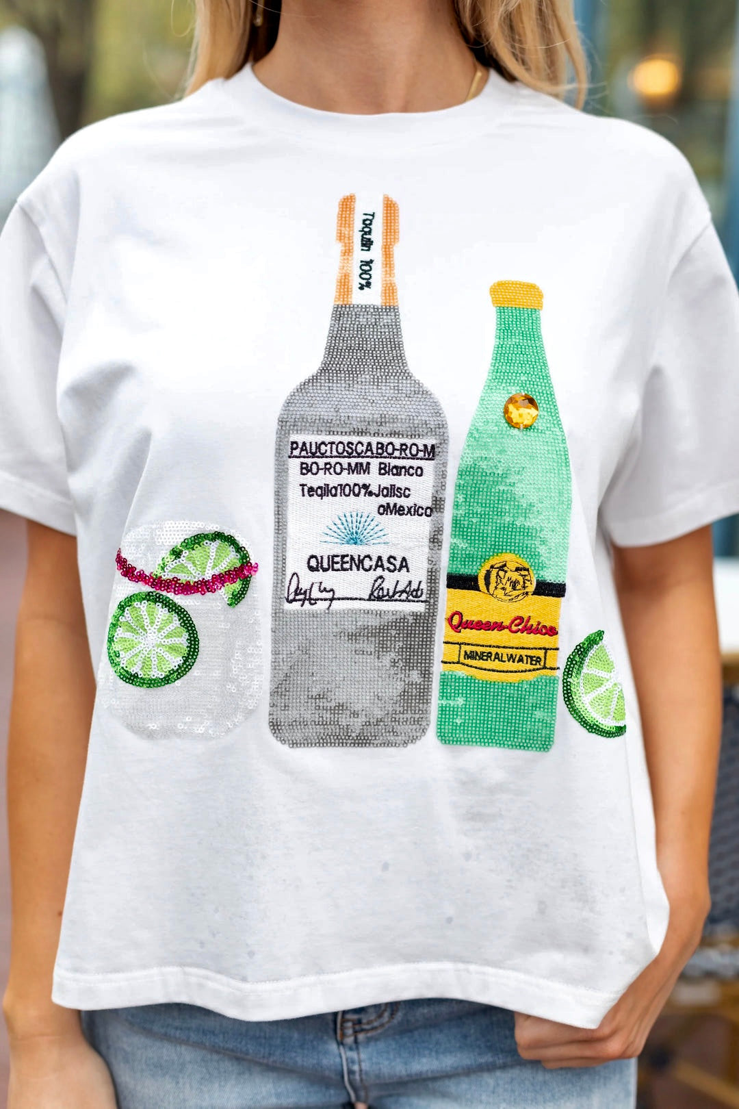 Ranch Water Tee - White