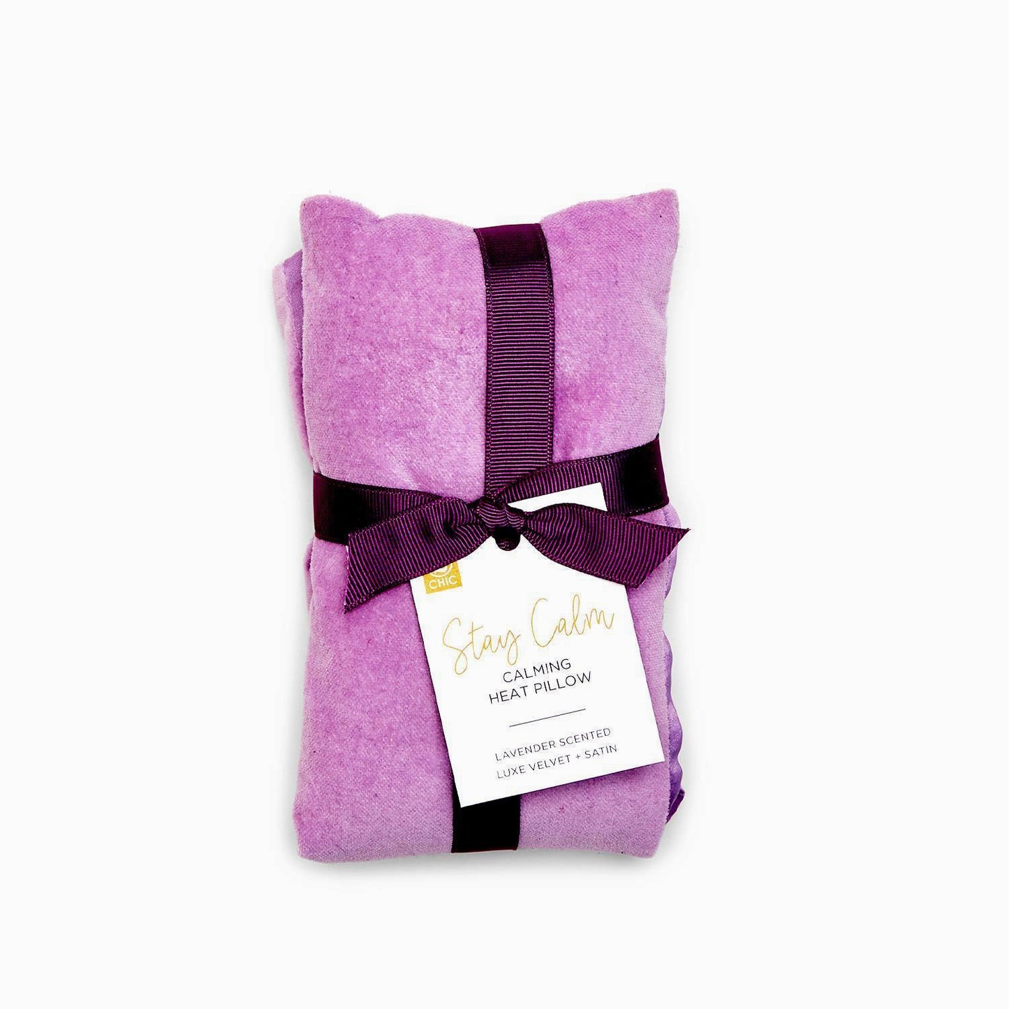 Stay Calm Luxe Velvet Calming Pillow