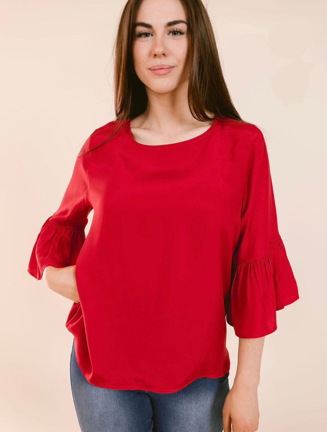 Ivy Top - Scarlet