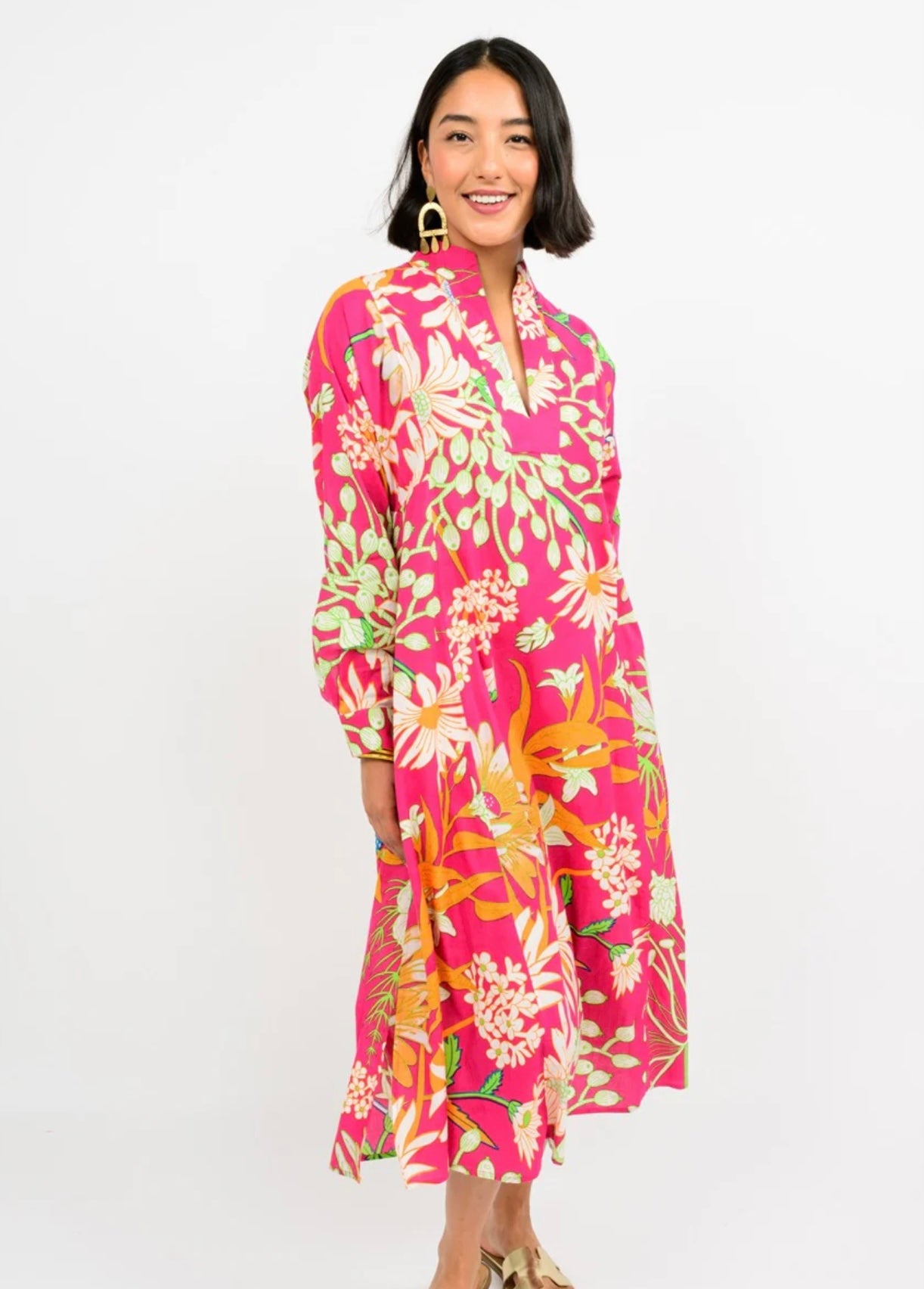 Patio Floral Maxi Dress