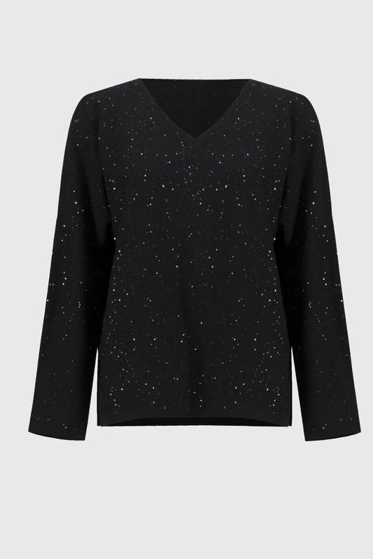 Joseph Ribkoff Boxy Sparkle Sweater