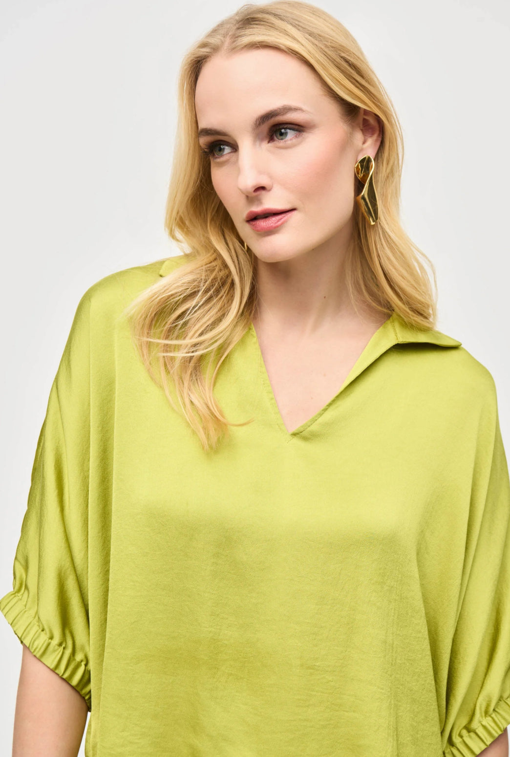 Joseph Ribkoff Satin Boxy Top