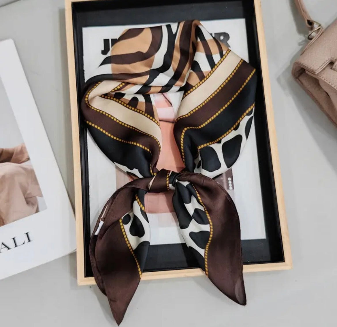Square Satin Scarf