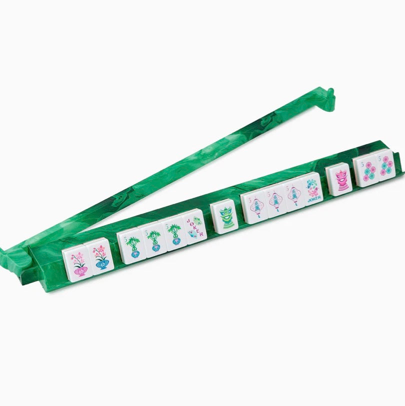 Mahjong Tile Rack & Pusher Set