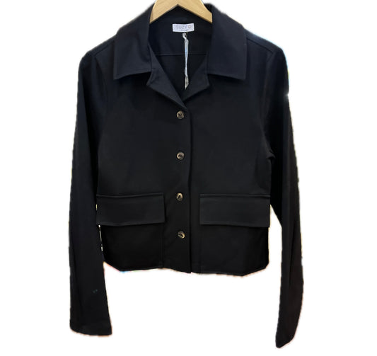 Yannick Utility Jacket-Black