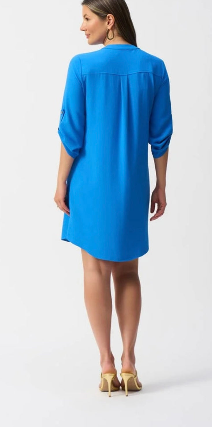 Joseph Ribkoff Mini High Neck Shift Dress