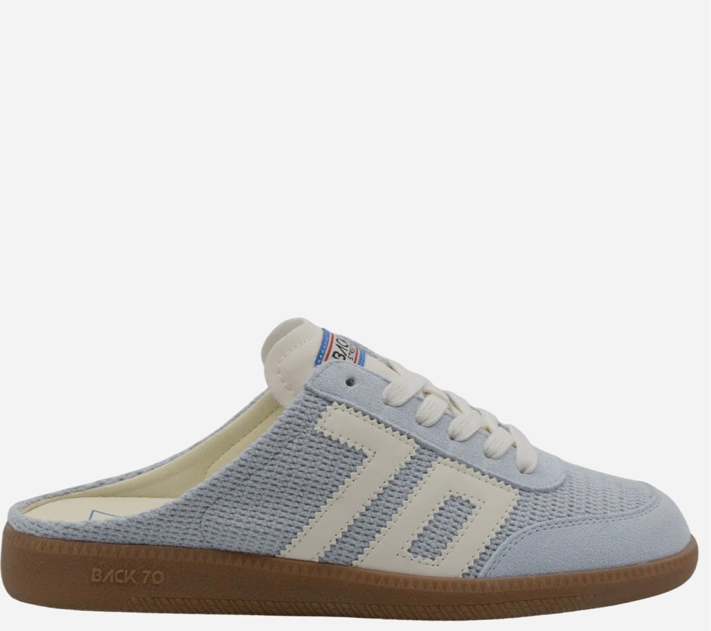 Easter Backless Sneaker-Sky Blue