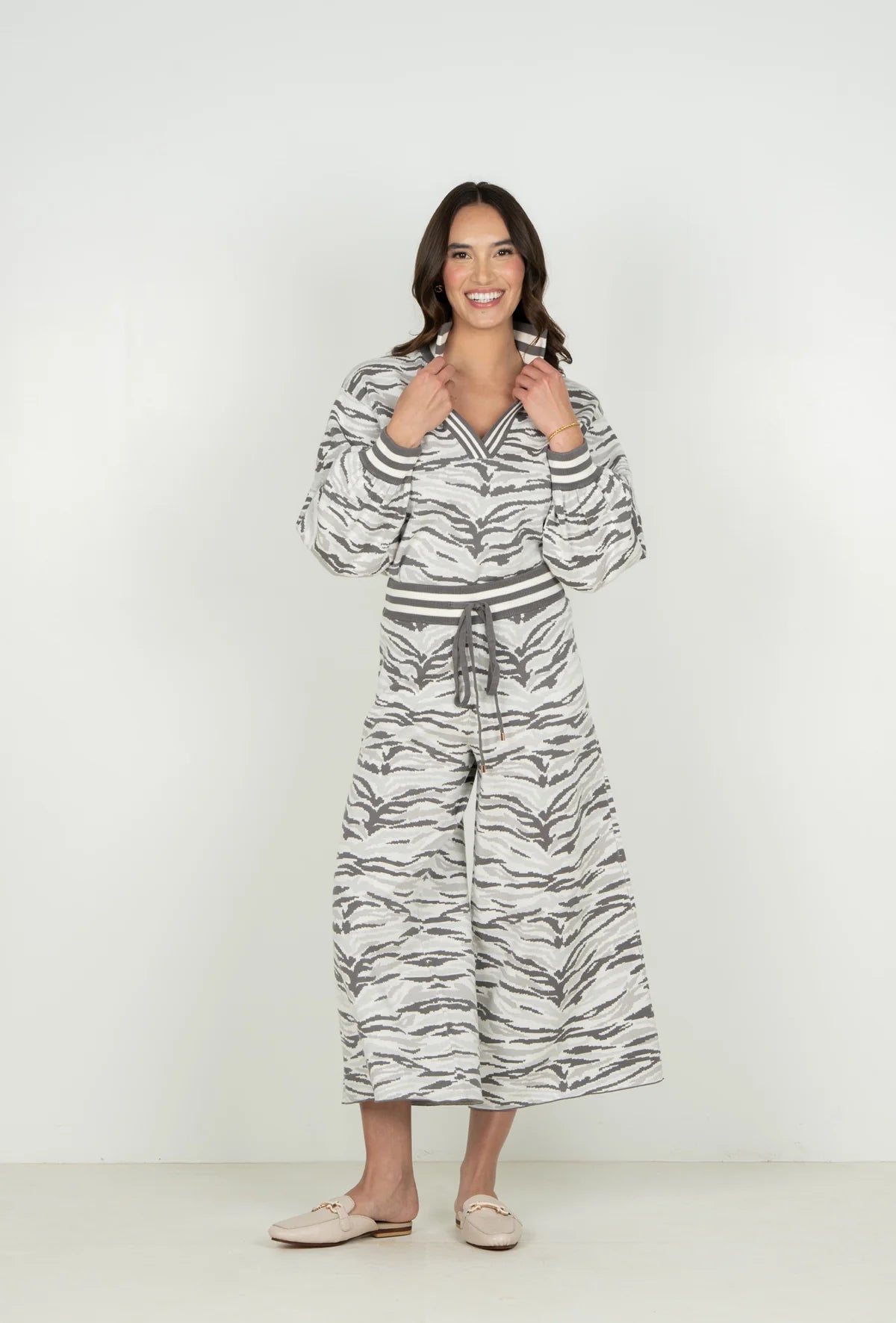 Teddy crop trousers