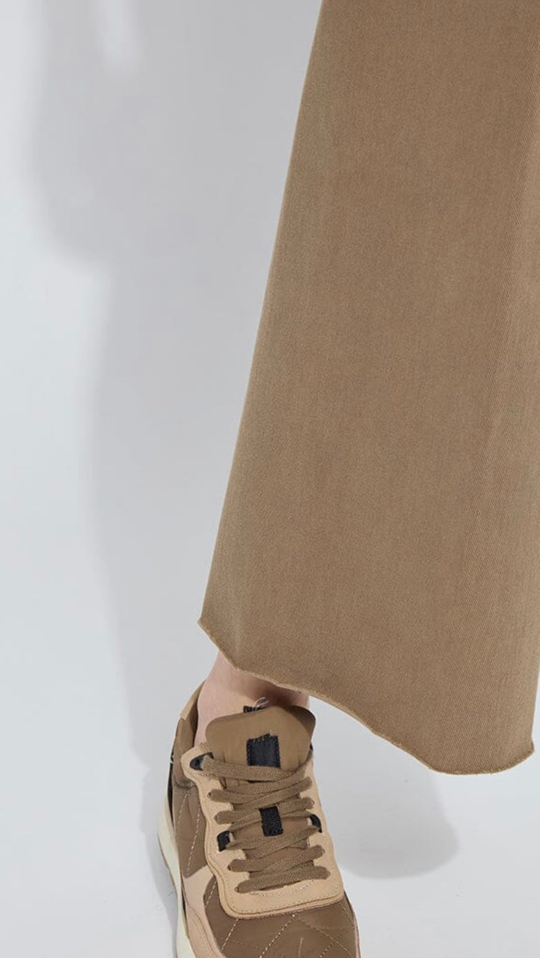 Erin Hi-Waist Denim-Antique Olive (Green)