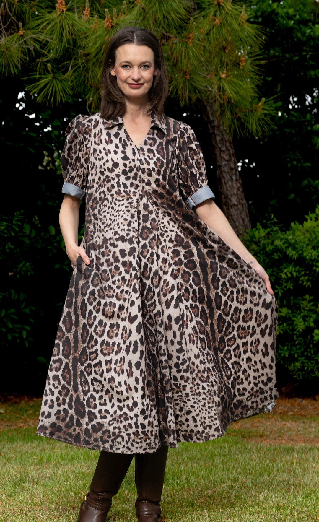 Montauk Cheetah Print Dress