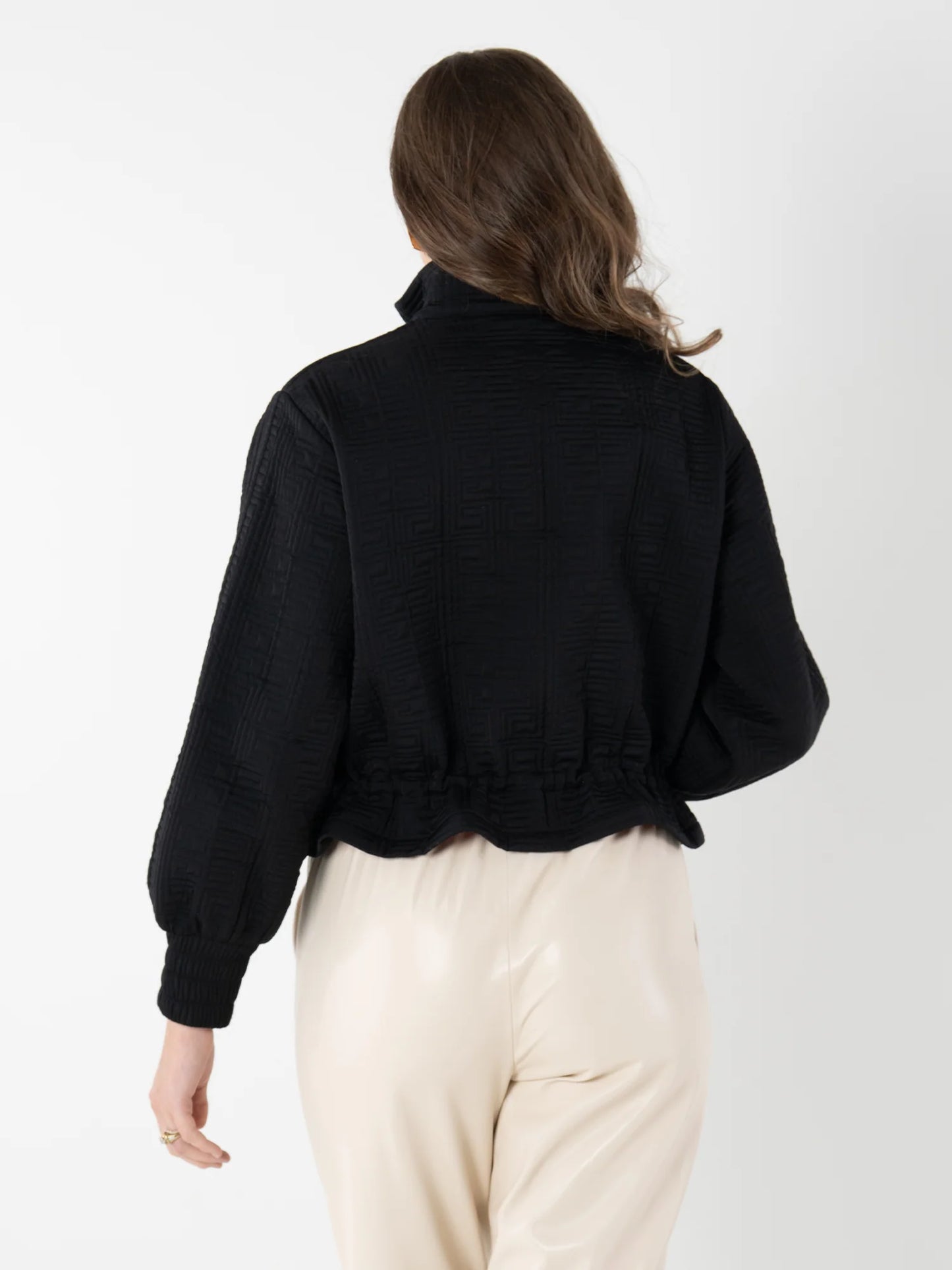 Bailey Bomber-Tap Shoe Black