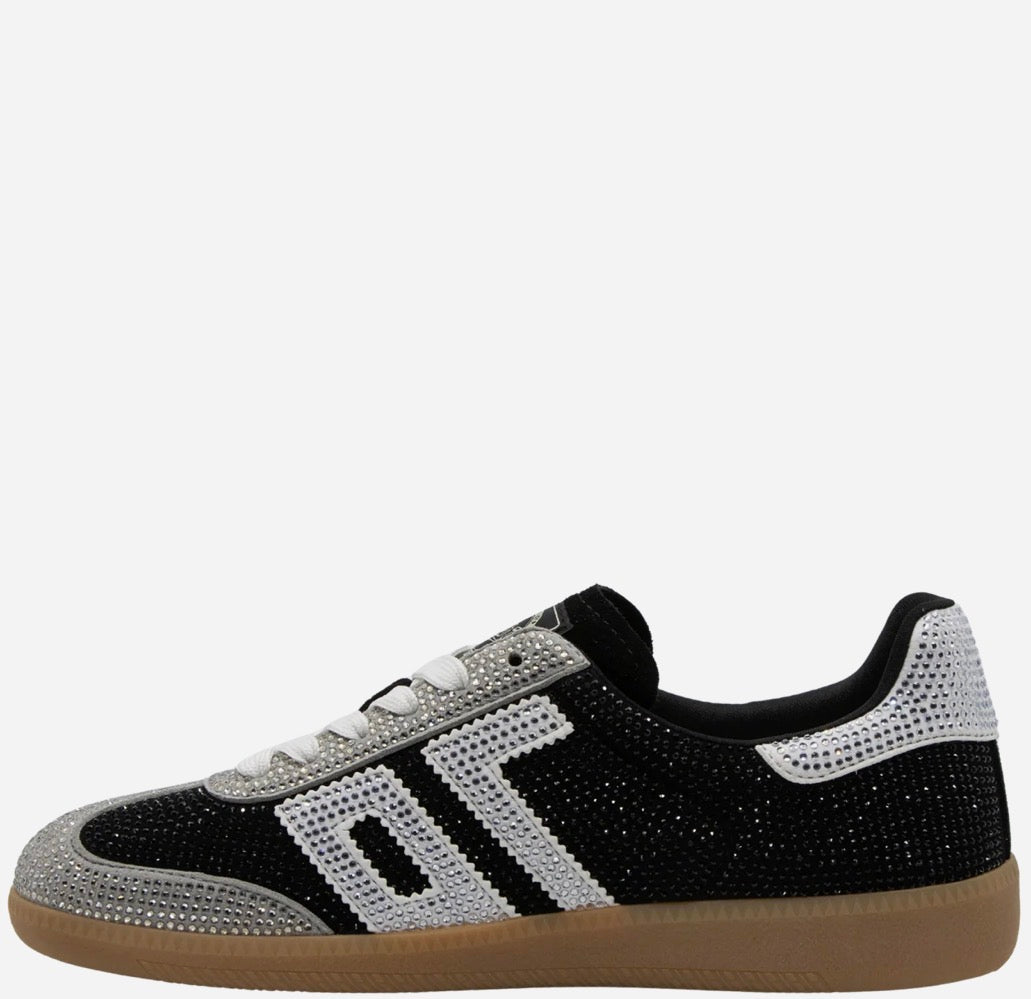 Stars Black and White Sneakers