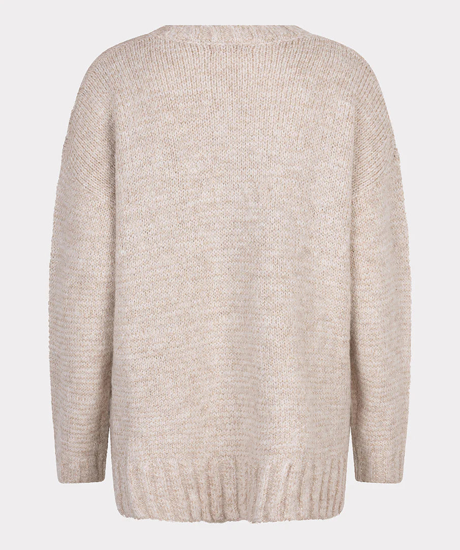 Lurex Sweater-Sand Metallic