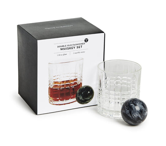 Double Old Fashion Whisky Set