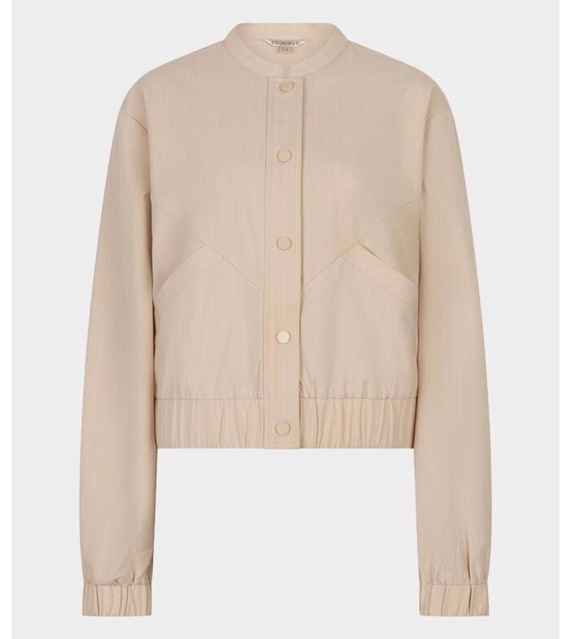 Pinstripe Bomber-Light Sand