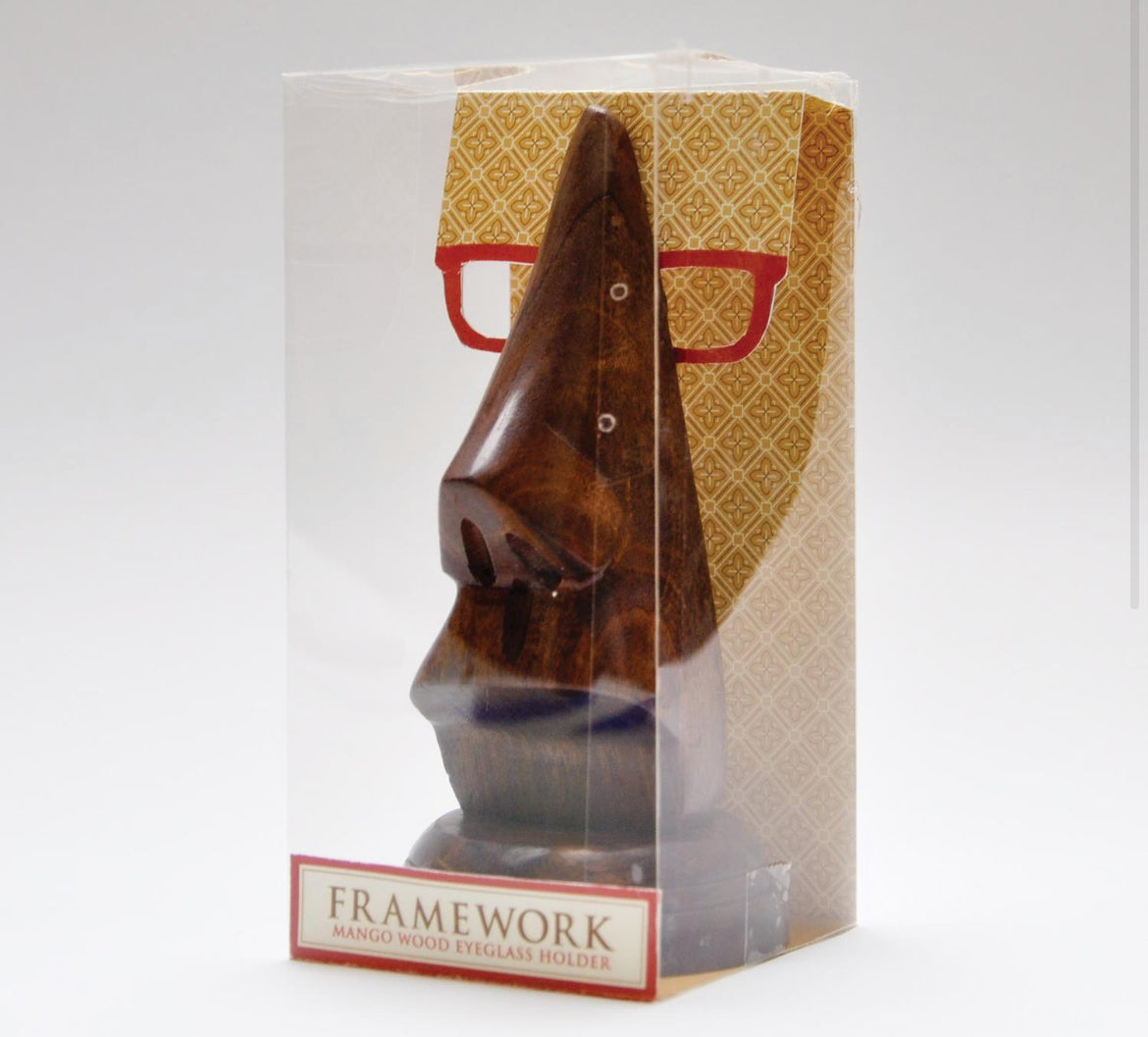 Wooden Eyeglasses Holder