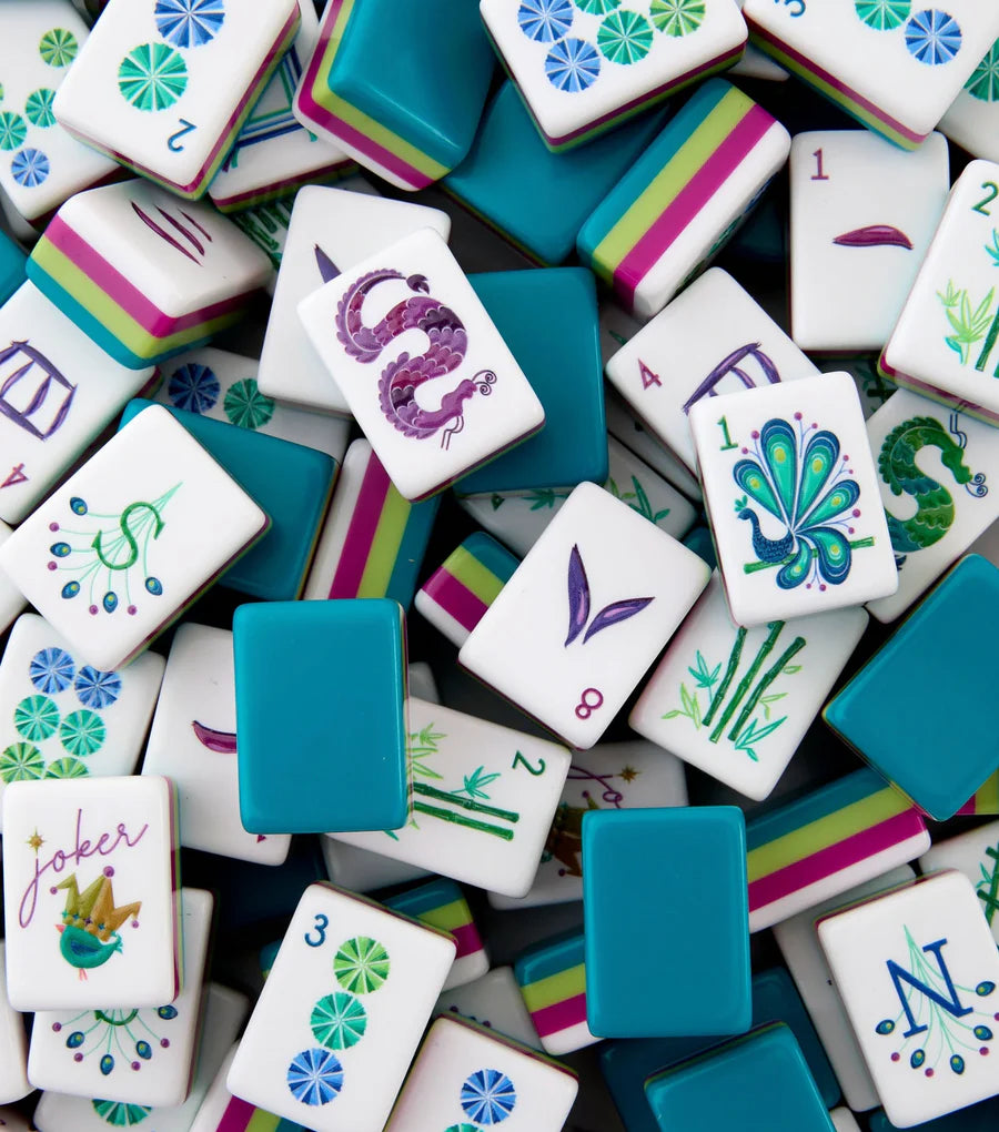 Mahjong Tiles-Lagoon