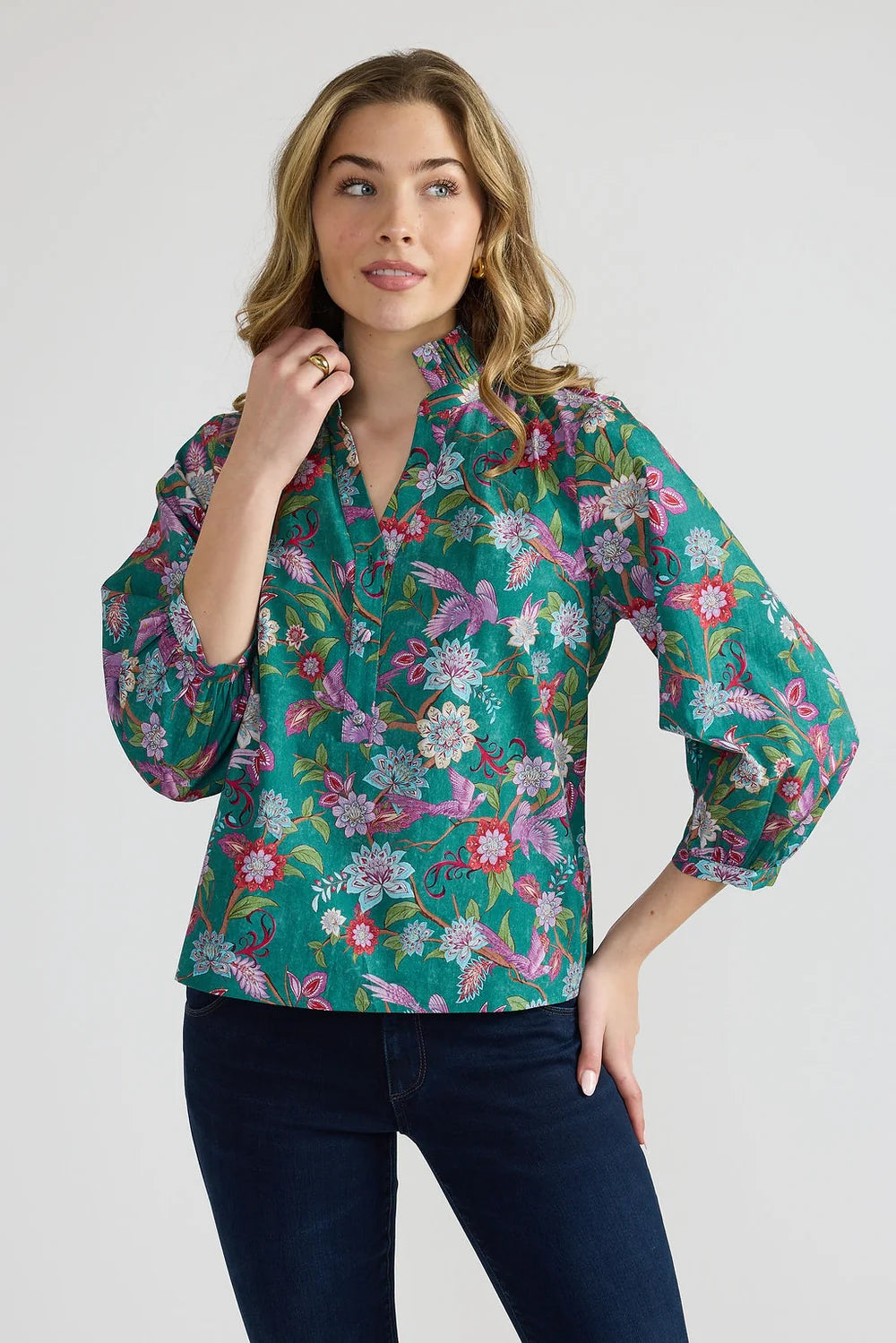 Daniella Top Jewel Garden