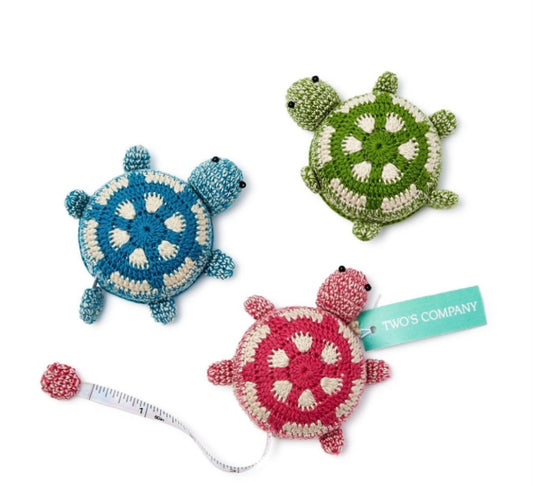 Crochet Turtle Tape Measure