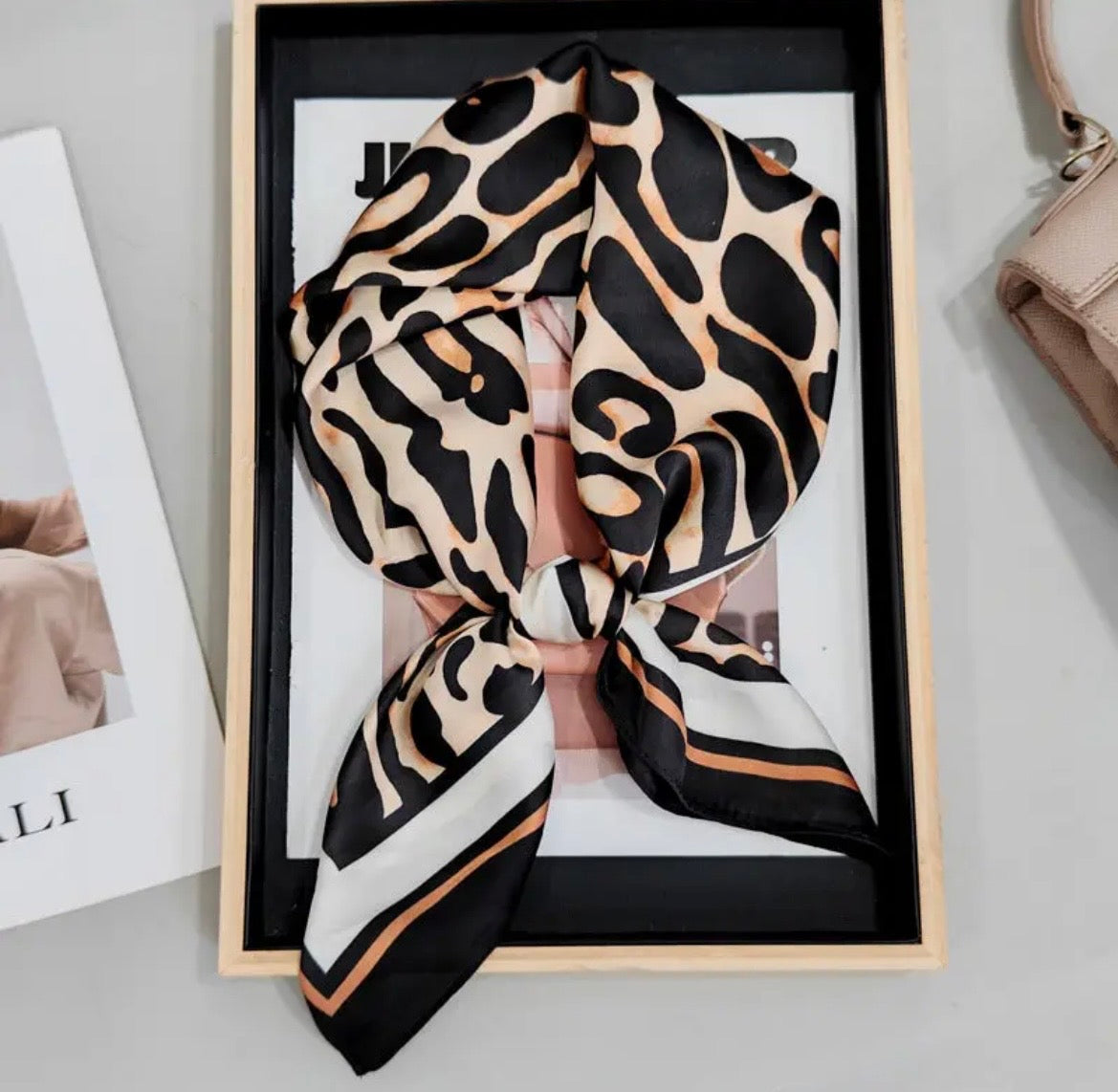 Square Satin Scarf