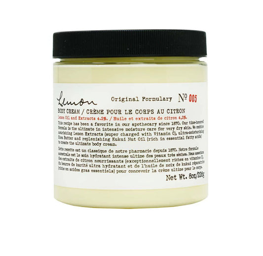 C.O. Bigelow Lemon Body Cream 8oz