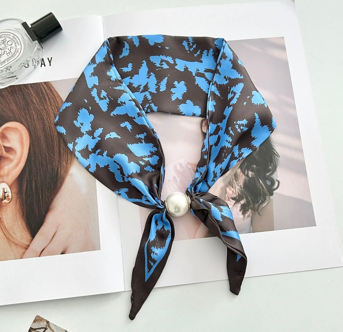 Small Magnetic Silk Scarves