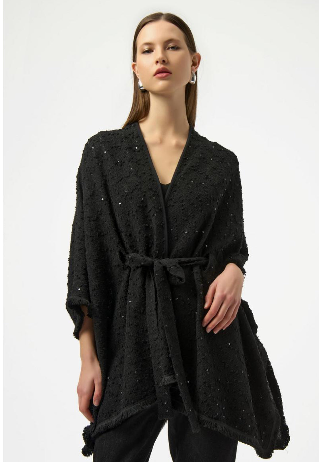 Boucle Sequined Cover-Up