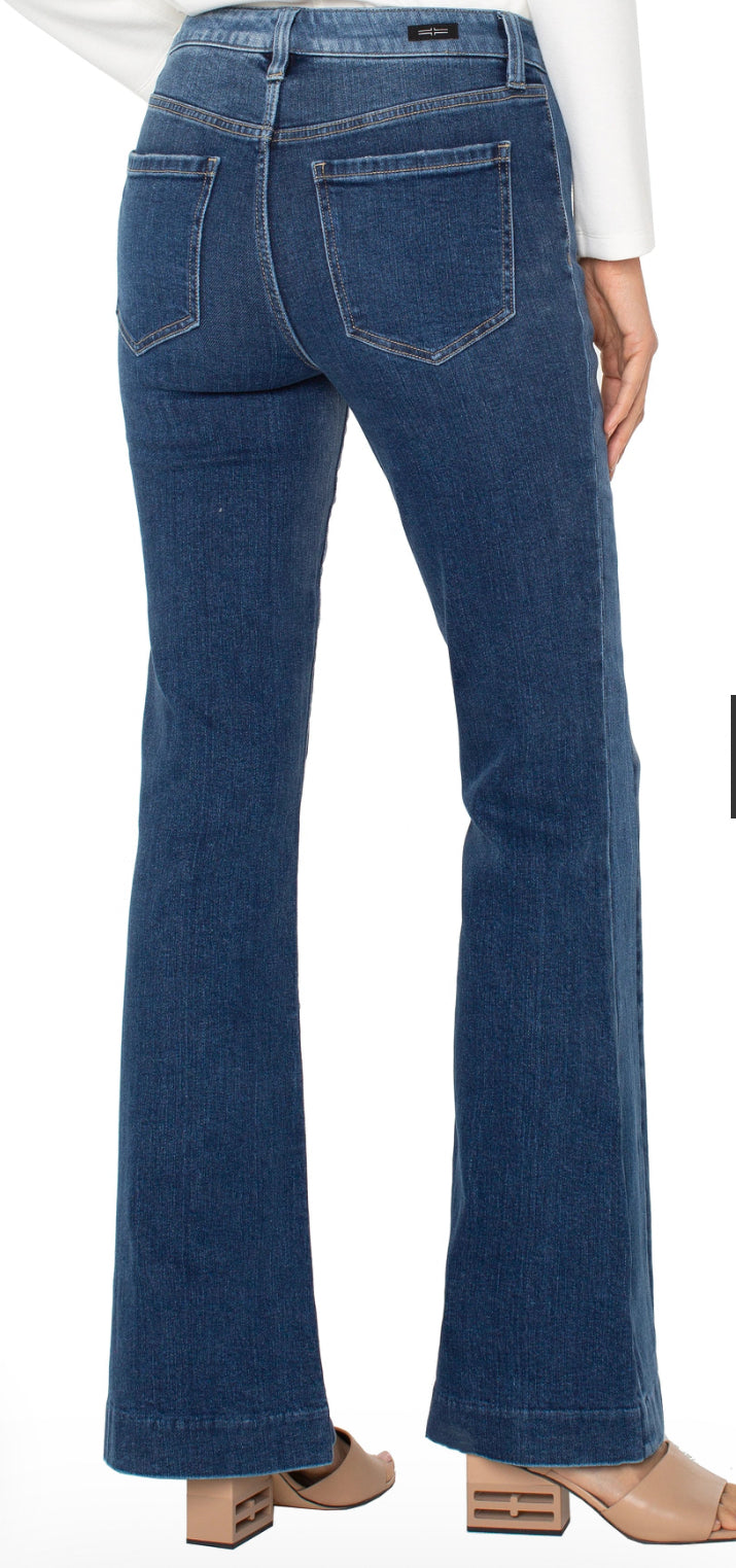 Hannah Flare With Blocking Details-Canyon Road