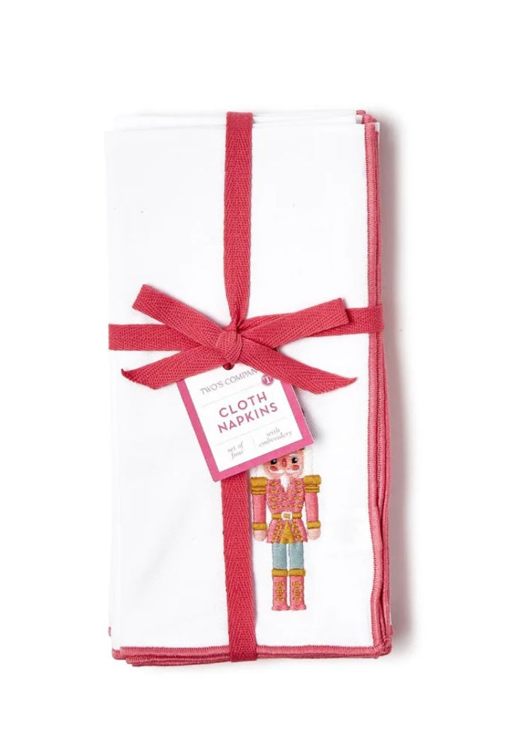 Nutcracker Cloth Napkins-Set of 4