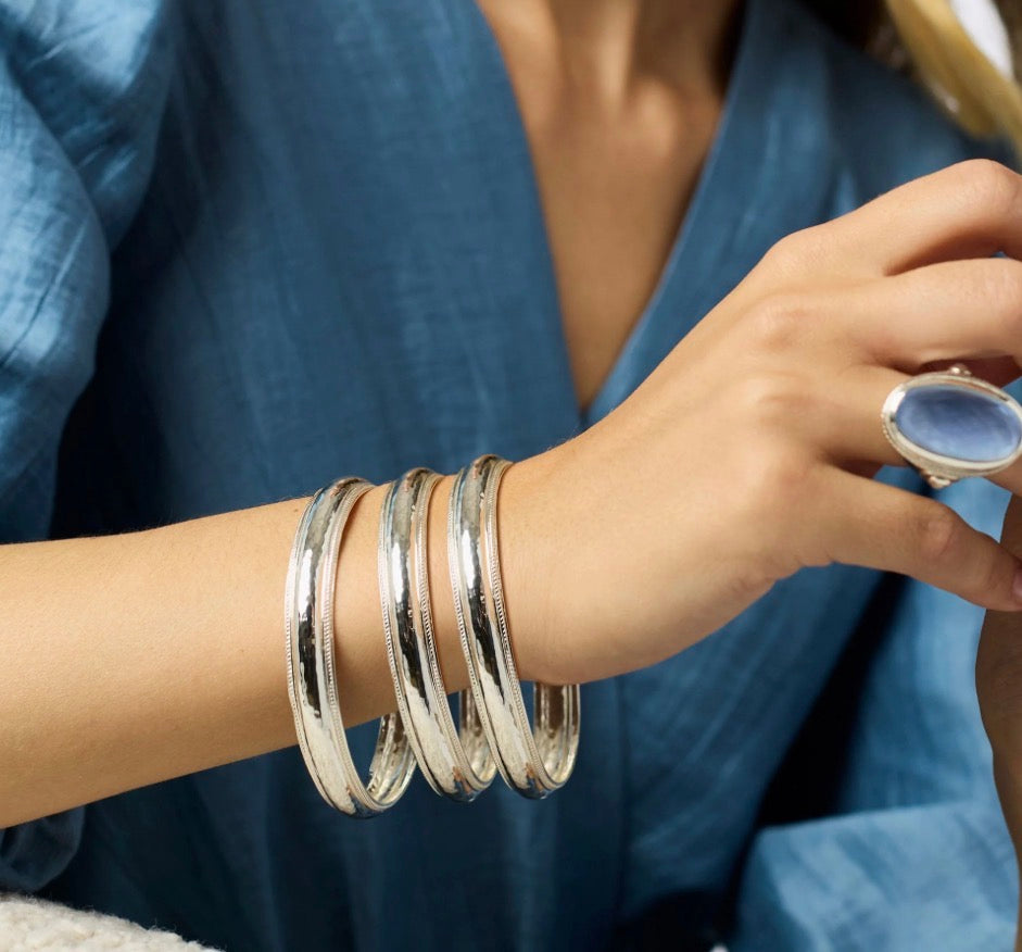 Cannes Bangle - Silver