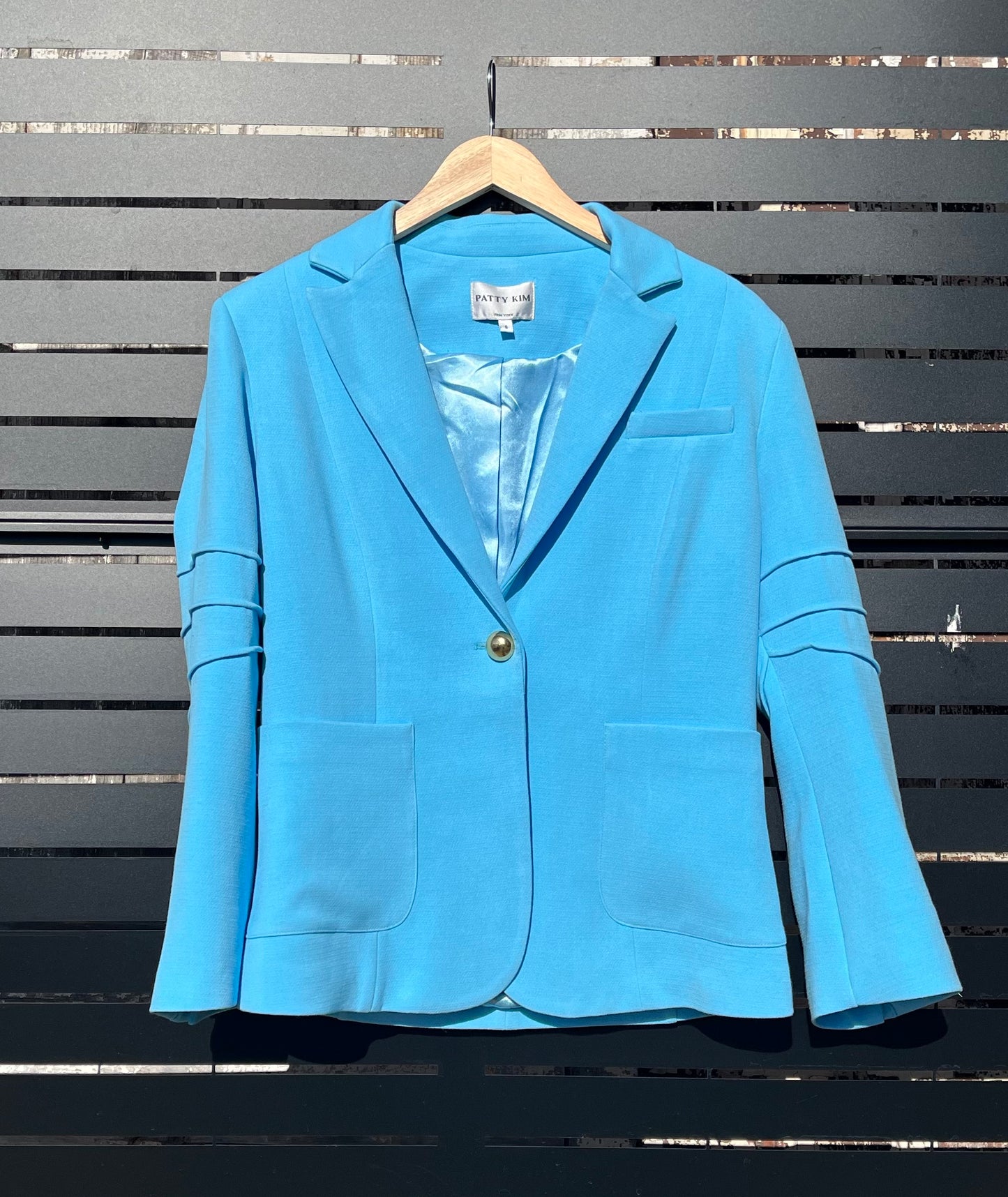 Holly Notch Jacket-Azur