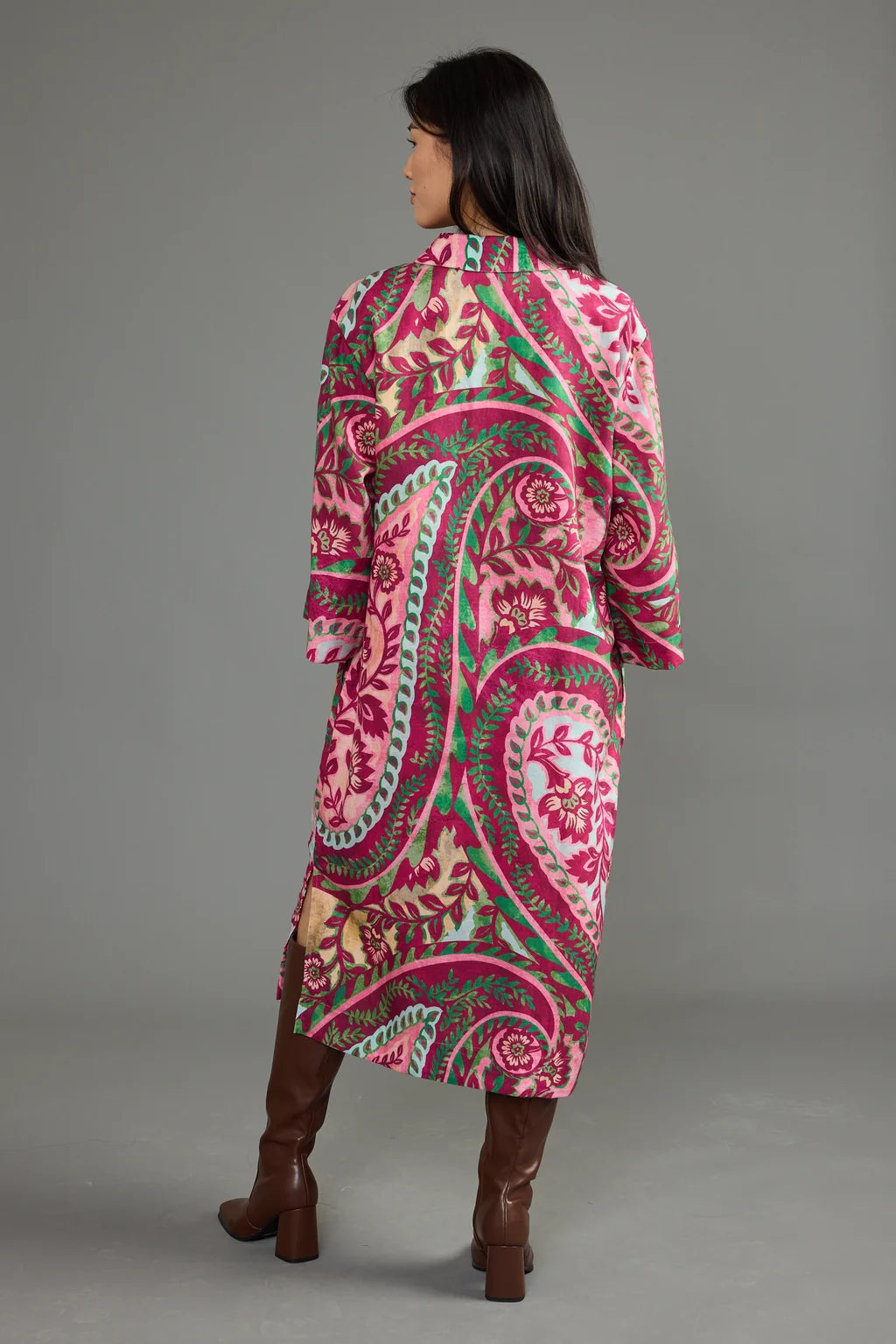 Jessi Dress - Chianti Paisley