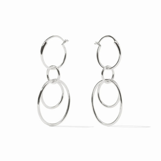 Simone 3-in-1 Earring - Silver